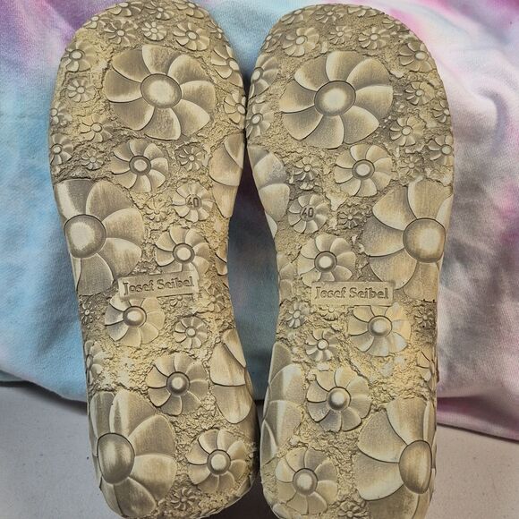 Josef Seibel Size 40 Tan Mary Jane Flat - NWOT - Picture 8 of 9